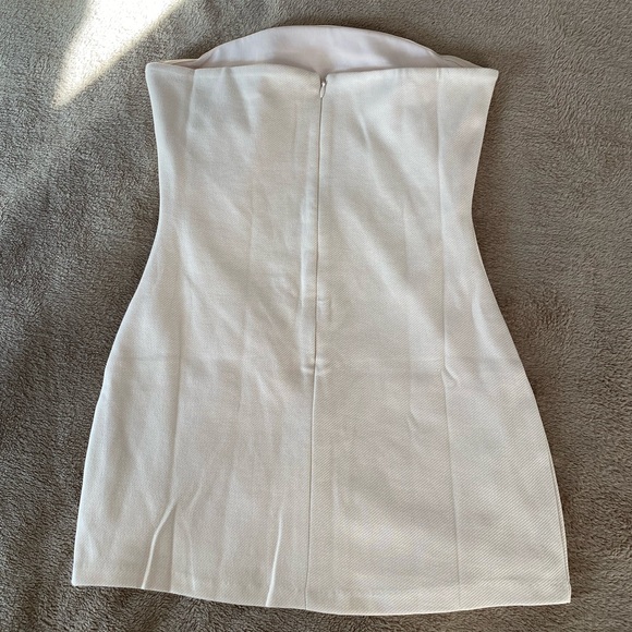 Mango Strapless Dress Size 4 - Picture 3 of 5